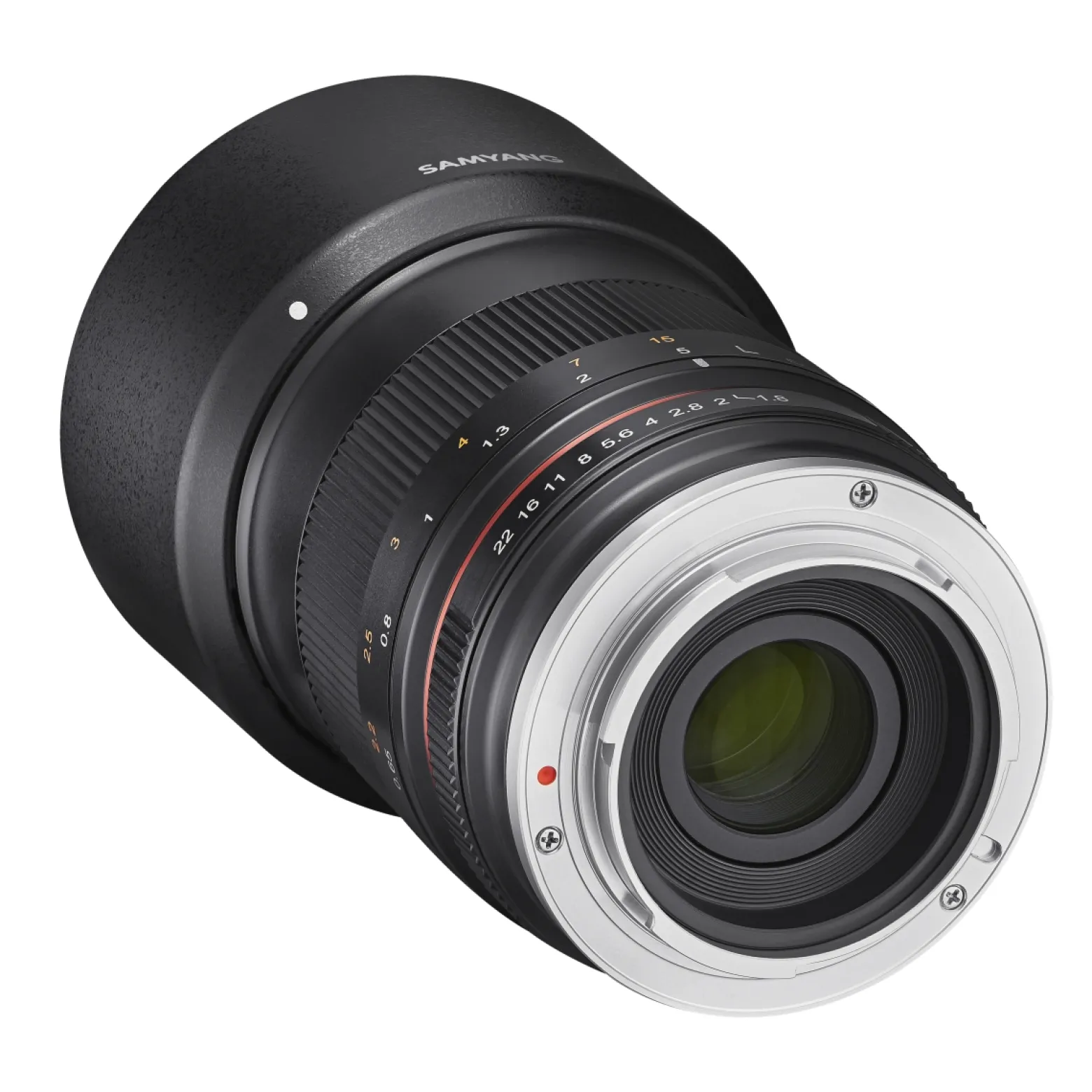 Samyang MF 85 mm Portraitobjektiv F1.8 ED UMC CS für Sony E, Kameraobjektiv für APS-C Kameras, lichtstarkes Objektiv mit sanftem Bokeh, ideal für Portrait- und Nahaufnahmen