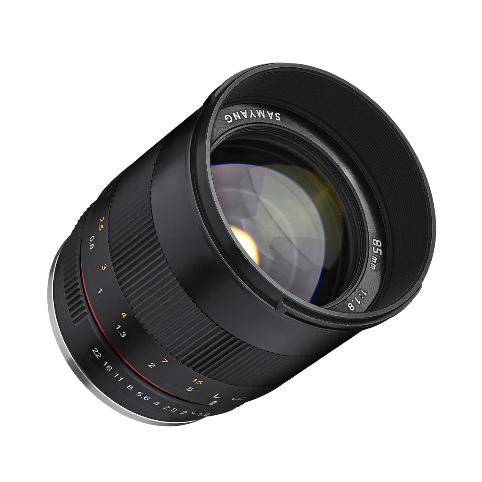 Samyang MF 85 mm Portraitobjektiv F1.8 ED UMC CS für Sony E, Kameraobjektiv für APS-C Kameras, lichtstarkes Objektiv mit sanftem Bokeh, ideal für Portrait- und Nahaufnahmen