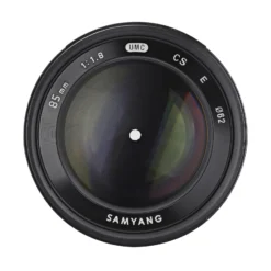 Samyang MF 85 mm Portraitobjektiv F1.8 ED UMC CS für Sony E, Kameraobjektiv für APS-C Kameras, lichtstarkes Objektiv mit sanftem Bokeh, ideal für Portrait- und Nahaufnahmen