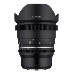 SAMYANG MF 14mm T3,1 VDSLR MK2 MFT – lichtstarkes T3,1 Ultraweitwinkel Cine- und Video Objektiv für MFT Mount, 14 mm Festbrennweite, Follow Focus Zahnkränze Vollformat und APS-C 8K Auflösung, Schwarz