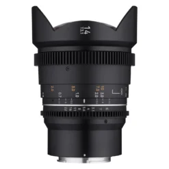 SAMYANG MF 14mm T3,1 VDSLR MK2 MFT – lichtstarkes T3,1 Ultraweitwinkel Cine- und Video Objektiv für MFT Mount, 14 mm Festbrennweite, Follow Focus Zahnkränze Vollformat und APS-C 8K Auflösung, Schwarz
