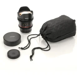 Samyang MF 16mm T2.6 Video DSLR Sony E - manuelles Video Objektiv mit 16mm Festbrennweite für Vollformat oder APS-C Kameras mit Sony E-Mount, ideal für Architektur und Landschaften