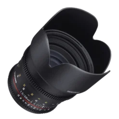 Samyang MF 50 mm T1,5 Video Objektiv DSLR MFT für Vollformat und APS-C Kameras mit stufenloser Blende und weichem Fokus Kameraobjektiv für professionelle Filmaufnahmen