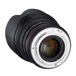 Samyang MF 50 mm T1,5 Video Objektiv DSLR MFT für Vollformat und APS-C Kameras mit stufenloser Blende und weichem Fokus Kameraobjektiv für professionelle Filmaufnahmen