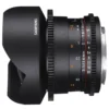 Samyang 14mm T3.1 Video DSLR II für MFT – Vollformat und APS-C Videoobjektiv für MFT Mount, manueller Fokus 0,8 Zahnkranz Gear, 14 mm Weitwinkelobjektiv für MFT-Mount, schwarz