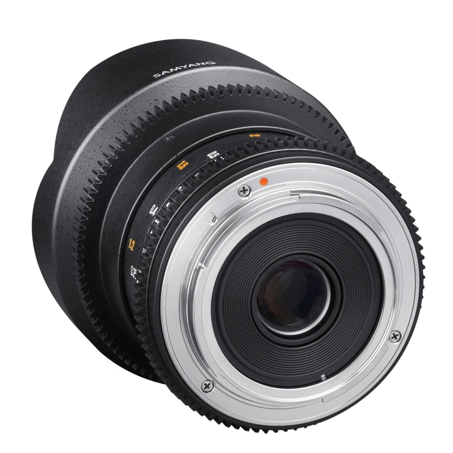 Samyang 14mm T3.1 Video DSLR II für MFT – Vollformat und APS-C Videoobjektiv für MFT Mount, manueller Fokus 0,8 Zahnkranz Gear, 14 mm Weitwinkelobjektiv für MFT-Mount, schwarz