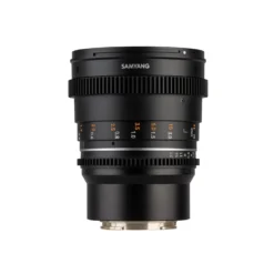 Samyang Normal Cine- und Video Objektiv MF 50mm T1,5 VDSLR MK2 – lichtstark T1,5 kompatibel mit Sony E Mount, 50 mm Festbrennweite, Follow Focus Zahnkränze Vollformat und APS-C, 8K Auflösung
