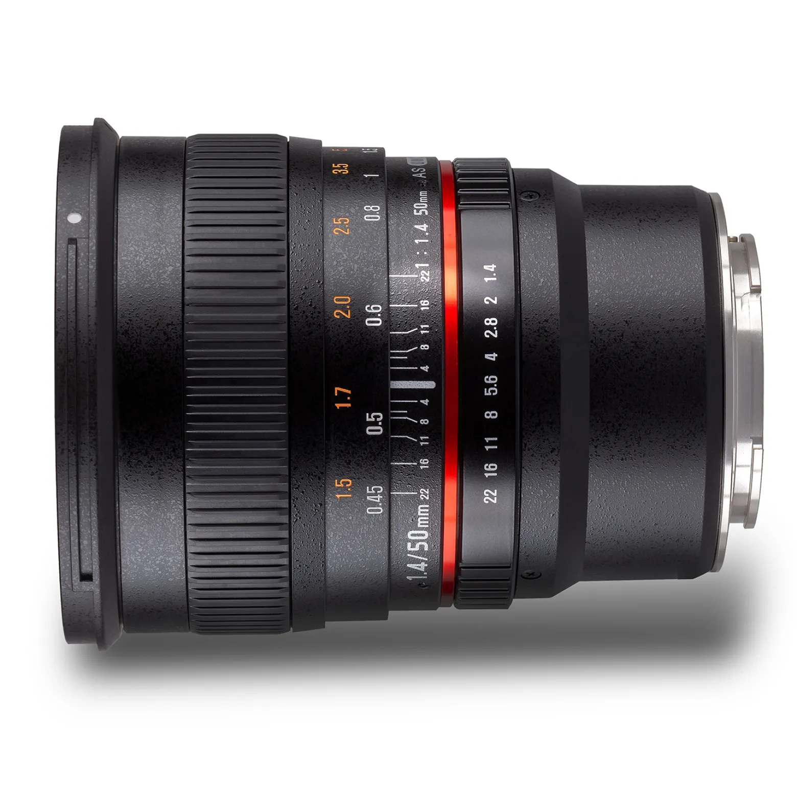 Samyang Objektiv MF 50mm F1.4 kompatibel mit Fuji X – Lichtstark, Vollformat & APS-C – weiches Bokeh & präzise Schärfe, manuelle Fokussierung, Blendenrastung – 45 cm Naheinstellgrenze