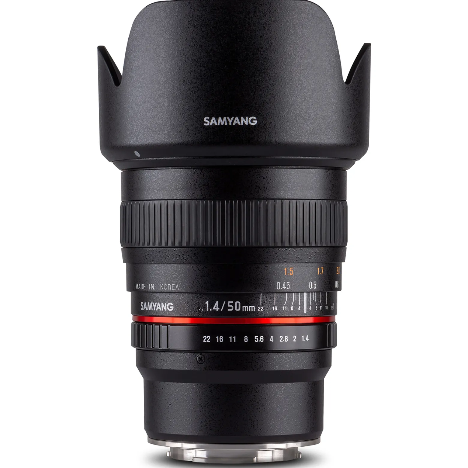 Samyang Objektiv MF 50mm F1.4 kompatibel mit Fuji X – Lichtstark, Vollformat & APS-C – weiches Bokeh & präzise Schärfe, manuelle Fokussierung, Blendenrastung – 45 cm Naheinstellgrenze
