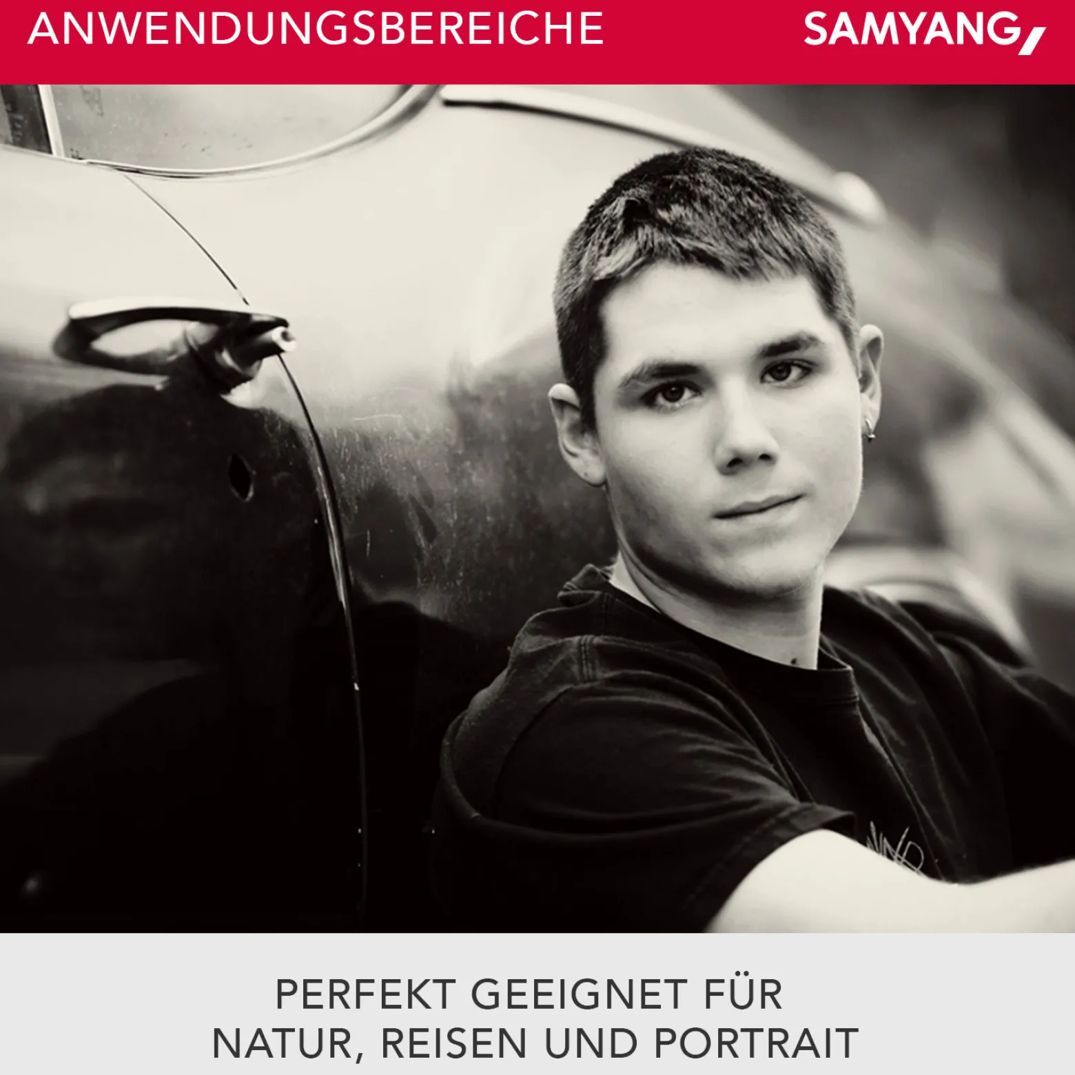 Samyang 85/1,5 Objektiv Video DSLR II MFT manueller Fokus Videoobjektiv 0,8 Zahnkranz Gear, Porträtobjektiv schwarz