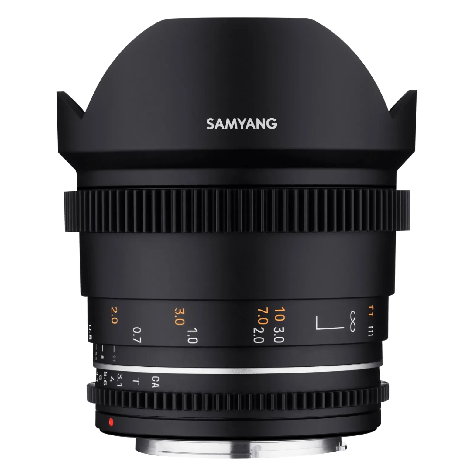 Samyang Ultraweitwinkel Cine- und Video Objektiv MF 14mm T3,1 VDSLR MK2 – lichtstarkes T3,1 kompatibel mit Canon EF Mount, 14 mm Festbrennweite, Follow Focus Zahnkränze Vollformat und APS-C 8K Auflösung