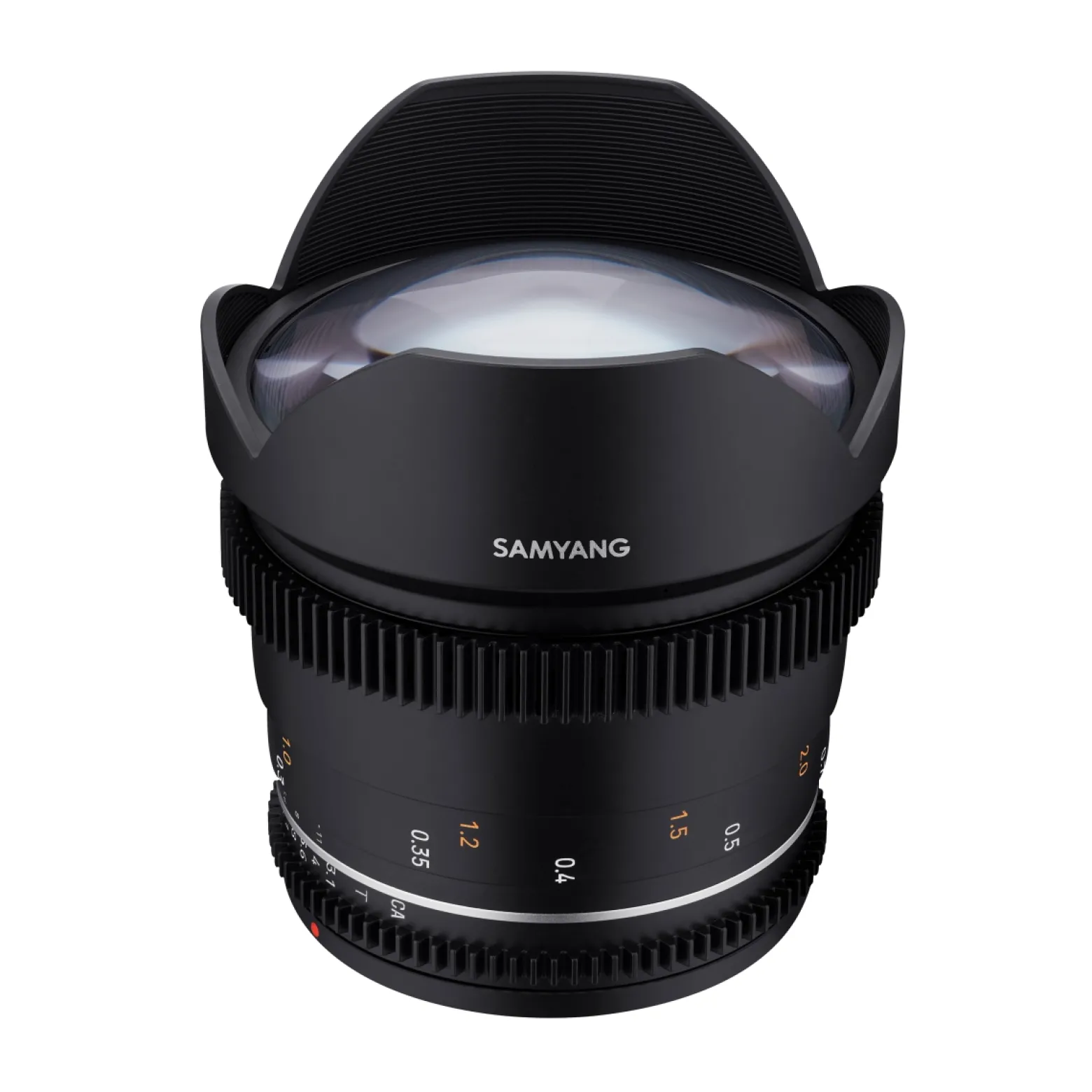 Samyang Ultraweitwinkel Cine- und Video Objektiv MF 14mm T3,1 VDSLR MK2 – lichtstarkes T3,1 kompatibel mit Canon EF Mount, 14 mm Festbrennweite, Follow Focus Zahnkränze Vollformat und APS-C 8K Auflösung