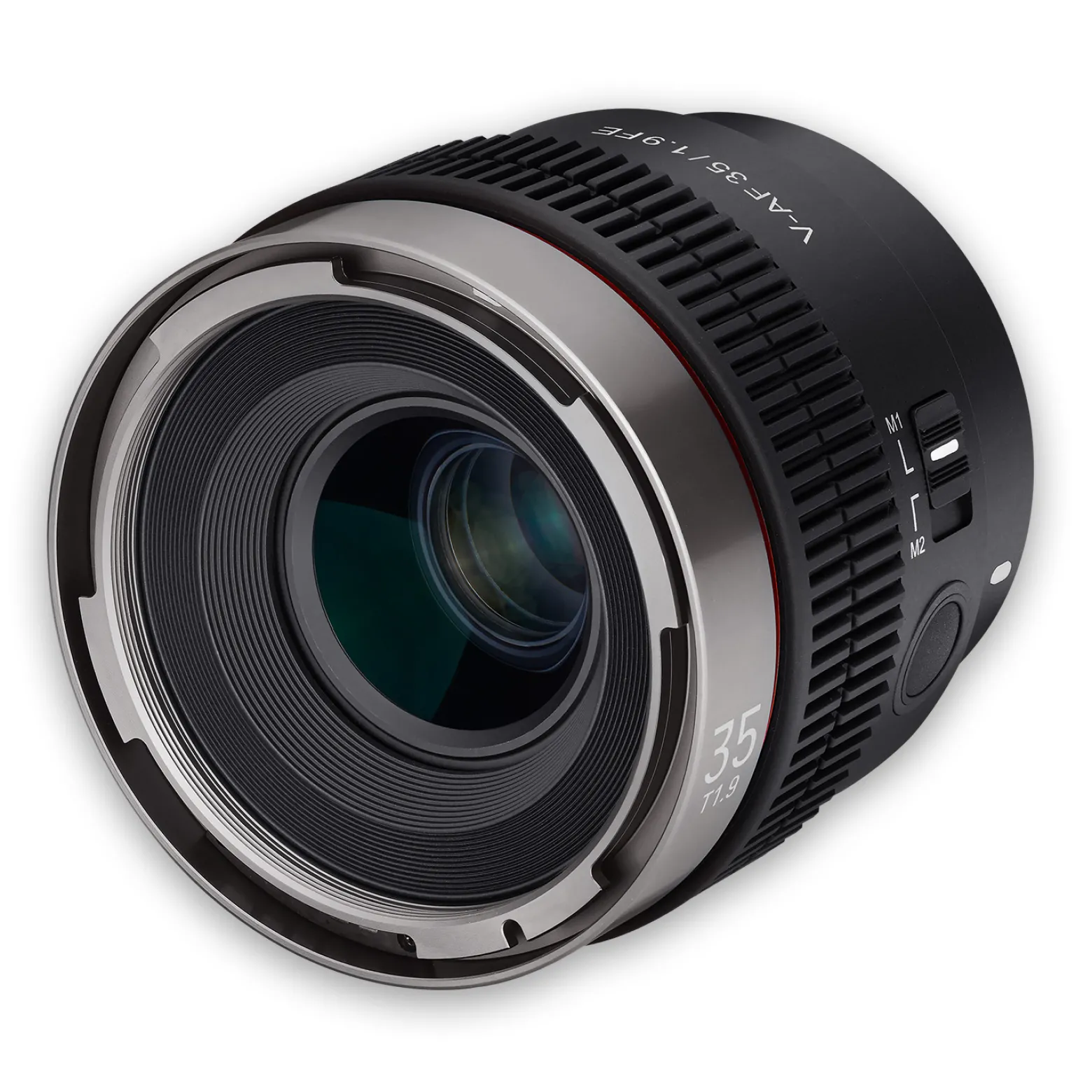 Samyang V-AF 35 mm T1,9 FE Video-Objektiv kompatibel mit Sony E, Kameraobjektiv mit Autofokus, 8K Auflösung, hohe Lichtstärke, integrierte Tally Lamp geeignet für Vollformat und APS-C