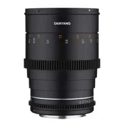 Samyang Weitwinkel Cine- und Video Objektiv MF 35mm T1,5 VDSLR MK2 MFT – lichtstark T1,5 für MFT Mount, 35 mm Festbrennweite, Follow Focus Zahnkränze Vollformat, APS-C und MFT, 8K Auflösung