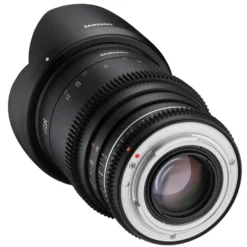 Samyang Weitwinkel Cine- und Video Objektiv MF 35mm T1,5 VDSLR MK2 MFT – lichtstark T1,5 für MFT Mount, 35 mm Festbrennweite, Follow Focus Zahnkränze Vollformat, APS-C und MFT, 8K Auflösung