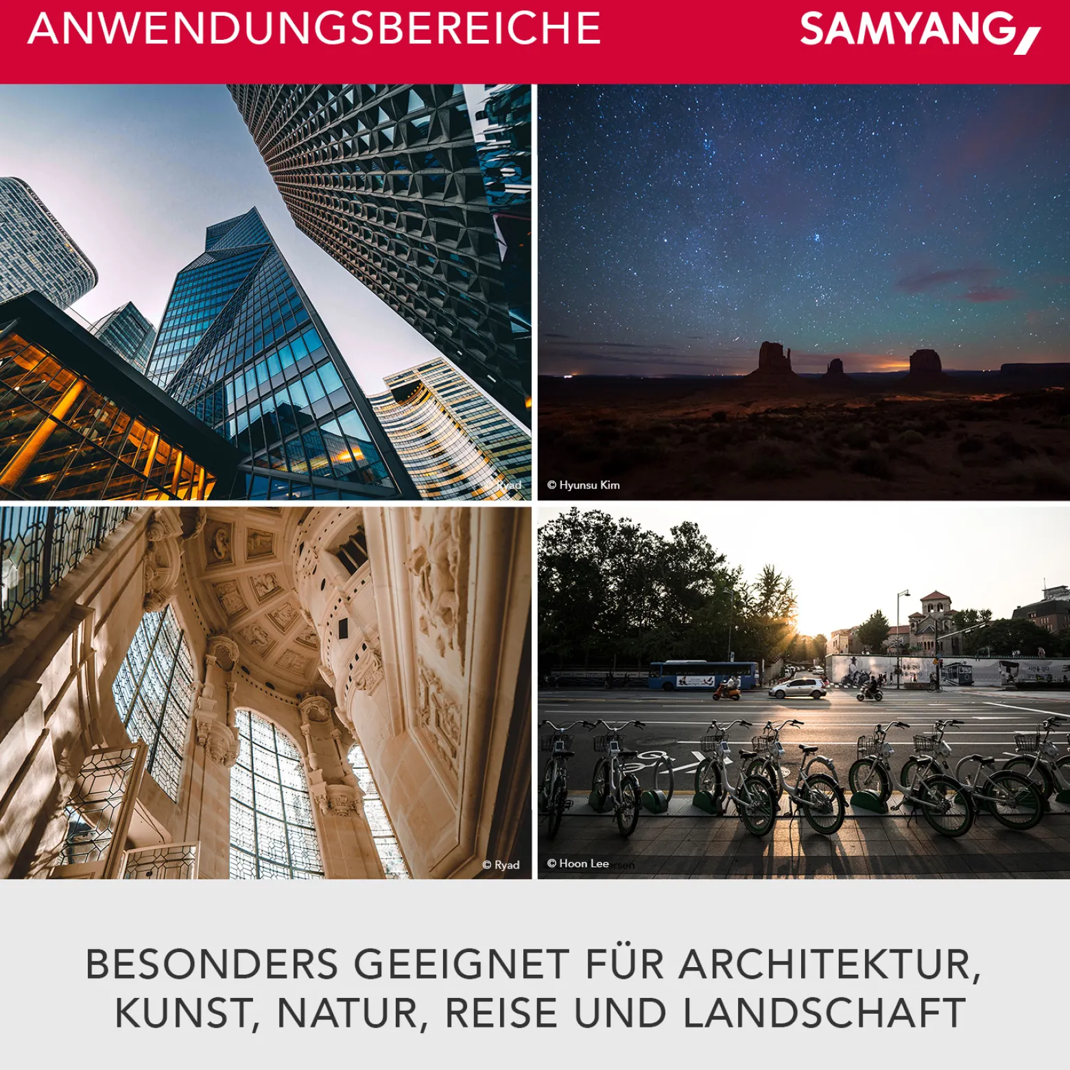 Samyang Weitwinkel Objektiv AF 14mm F2,8 kompatibel mit Sony FE – Autofokus Ultra mit 14 mm Festbrennweite – für spiegellose Vollformat und APS-C Kameras mit E Mount – Metallgehäuse