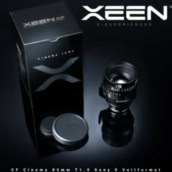 Samyang XEEN CF Cinema Objektiv - 85 mm / T1,5 / 8K Auflösung / Vollformat - Kohlefaser Videoobjektiv - kompatibel mit Sony E Mount