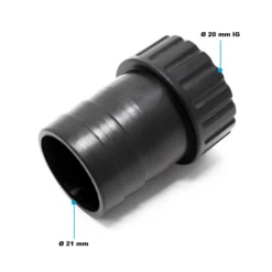 Schlauchtülle Kunststoff mit 20 mm IG Schlauchanschluss 21 mm
