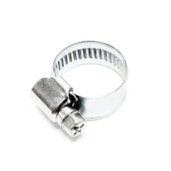 Schneckengewinde Schlauchschellen W1 glanzverzinkter Stahl 12 mm 25 - 40 mm