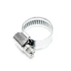 Schneckengewinde Schlauchschellen W1 glanzverzinkter Stahl 12 mm 35 - 50 mm