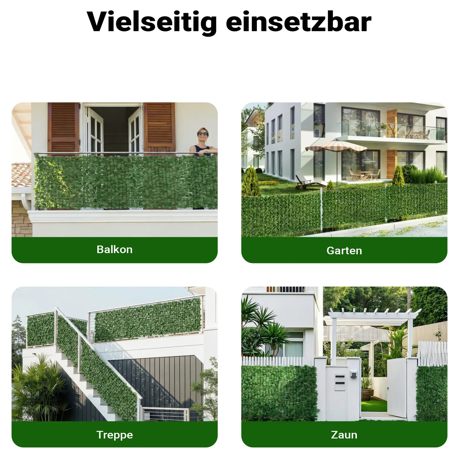 Sichtschutznetz Blätteroptik 300cm x 150cm Mauerabdeckung Sichtschutz Plane Netz
