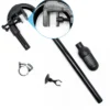 SunSun Ansaugung Ersatzteil Set für HW-702A / HW-703AB Aquarium Außenfilter – 1000 l/h 24 W – mit Ansaugbogenrohr 180° Winkel, Fixierungsklemme, Saughalter, Ansaugkorb, Schlauchschelle