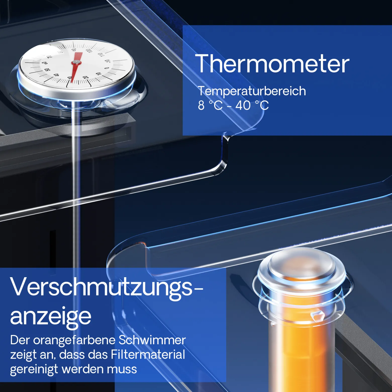 SunSun Bio CBF-350 Teichfilter bis 12000L Teichvolumen max. 8000L/h 1-Kammer Durchlauffilter Modulteichfilter Teich Filter Biofilter