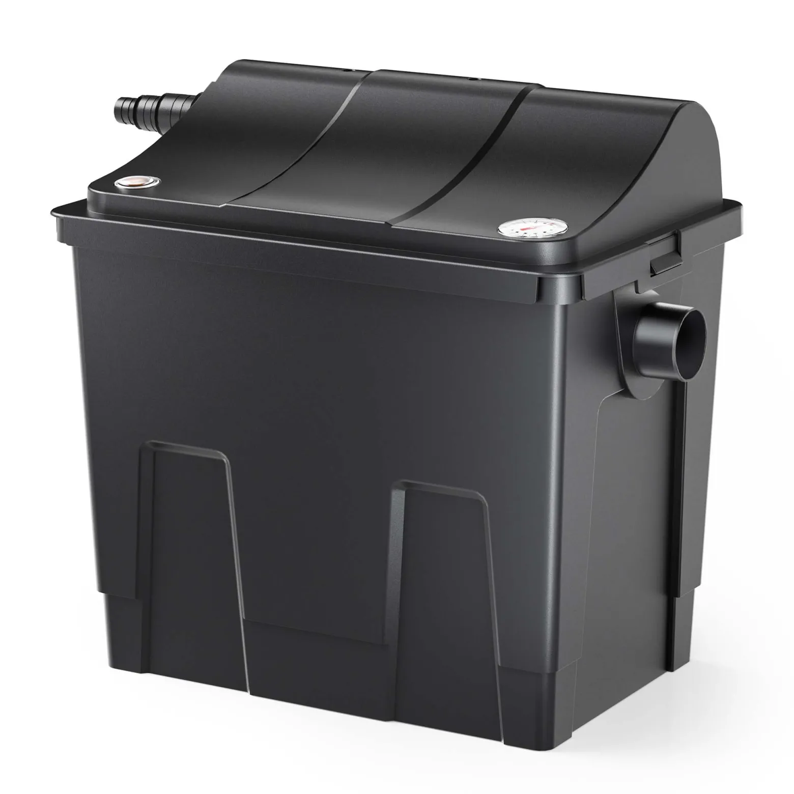 SunSun CBF-200A Bioteichfilter mit 1 Kammer-System für Koi Teich, 6.000 l/h inkl Filtermaterial Biofilter Bio Teichfilter Durchlauffilter Filteranlage