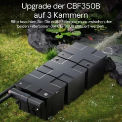 SunSun CBF-350B Bio Upgrade Set 2 auf CBF-350C 90000L Teichvolumen Durchlauffilter Biofilter Teichfilter