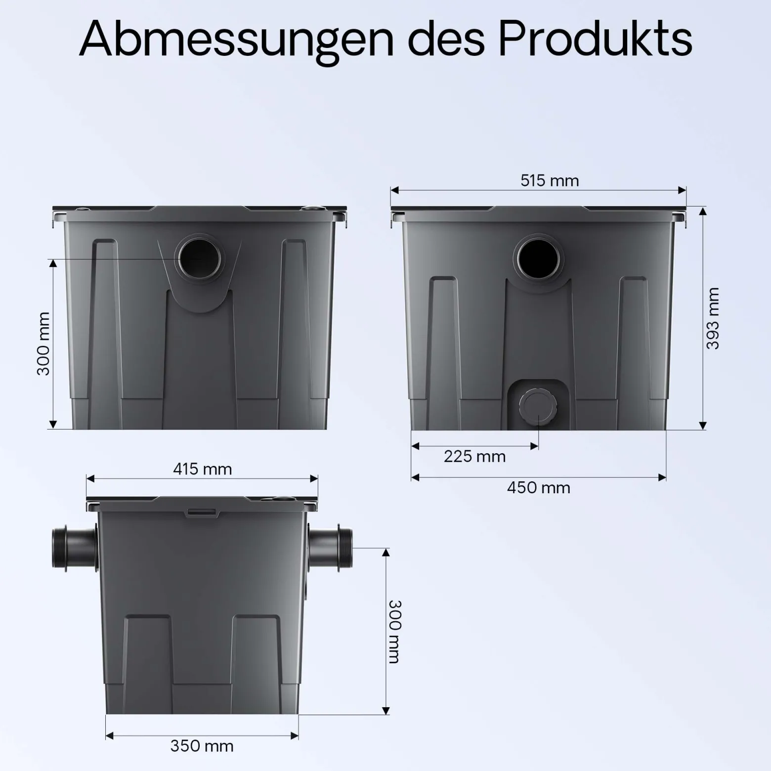 SunSun CBF-350B Bio Upgrade Set 2 auf CBF-350C 90000L Teichvolumen Durchlauffilter Biofilter Teichfilter