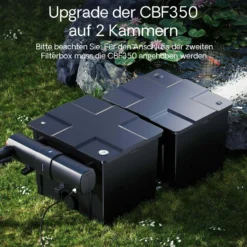 SunSun CBF-350 Bio Upgrade Set 1 auf CBF-350B 60000L Teichvolumen Durchlauffilter Biofilter Teichfilter