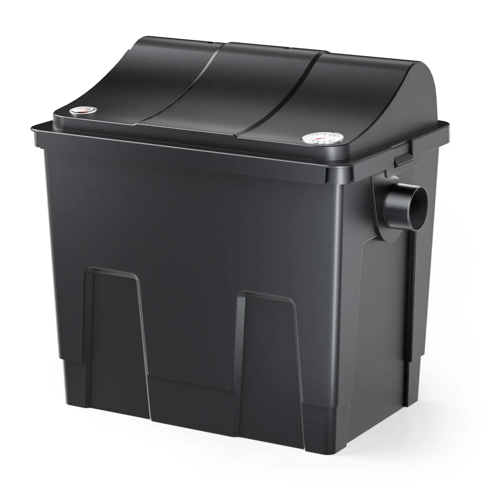 SunSun CBF-200U Bioteichfilter mit 9W UVC Einheit, Filtersystem für Koi Teich, 6.000 l/h inkl Filtermaterial Biofilter Teichfilter Durchlauffilter Filteranlage