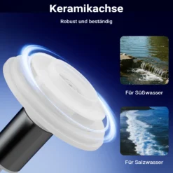 SunSun CET-26000 SuperECO Teichpumpe 26.000 l/h / 330 W, energiesparende Filterpumpe, Bachlaufpumpe für Koiteiche, Umwälzpumpe, Gartenteichpumpe