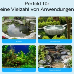 SunSun CHJ-3000 ECO Teichpumpe 3000 l/h / 55 W, energiesparende Filterpumpe, Bachlaufpumpe für Koiteiche, Umwälzpumpe, Gartenteichpumpe