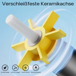 SunSun CHJ-1503 SuperECO Teichpumpe 1500 l/h 25 W, 1,8 m Förderhöhe, als Springbrunnenpumpe Filterpumpe Skimmerpumpe regelbar höhenverstellbar, mit Filterschwamm