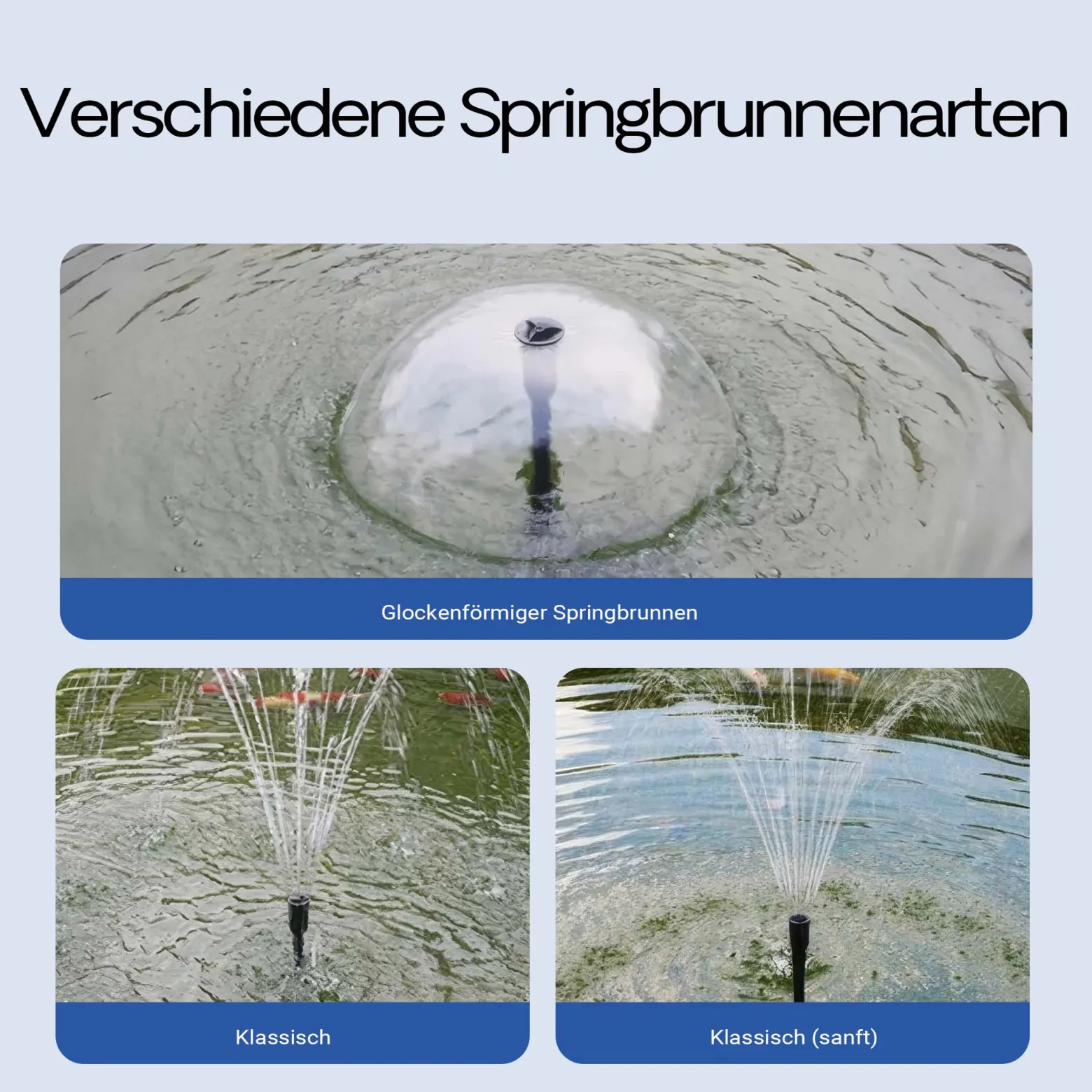 SunSun CHJ-1503 SuperECO Teichpumpe 1500 l/h 25 W, 1,8 m Förderhöhe, als Springbrunnenpumpe Filterpumpe Skimmerpumpe regelbar höhenverstellbar, mit Filterschwamm