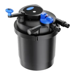 SunSun CPF-2500 Druckteichfilter 6000 l/h / 11 W UVC Einheit, Teichdruckfilter für Teiche bis 6000 Liter, Teichklärer, Filteranlage