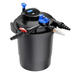 SunSun CPF-10000 Druckteichfilter 10.000 l/h / 11 W UVC Einheit, Teichdruckfilter für Teiche bis 12.000 Liter, Teichklärer, Filteranlage