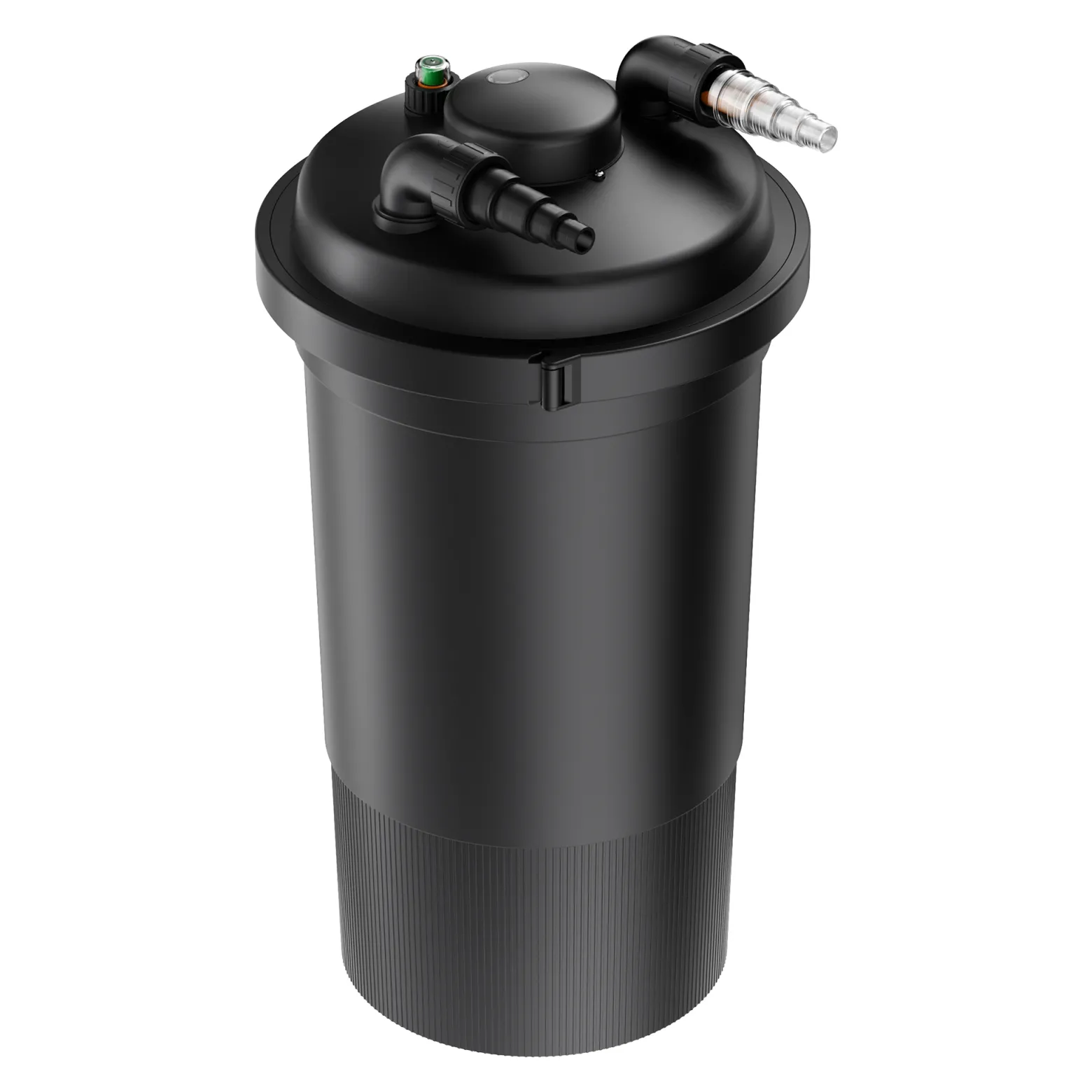 SunSun CPF-500 Druckteichfilter 10.000 l/h / 18 W UVC, Einheit Teichdruckfilter für Teiche bis 30.000 Liter, Teichklärer, Filteranlage