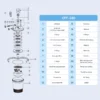 SunSun CPF-380 Druckteichfilter 10.000 l/h / 11 W UVC Einheit,Teichdruckfilter für Teiche bis 12.000 Liter, Teichklärer, Filteranlage
