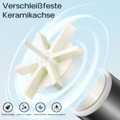 SunSun CQB-2000 SuperECO Teichpumpe 2400 l/h / 35 W, Filterpumpe mit Keramikachse, für Koiteiche