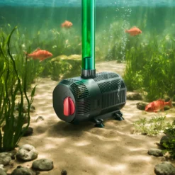 SunSun CQB-2500 SuperECO Teichpumpe 2700 l/h / 45 W, Filterpumpe mit Keramikachse, Bachlaufpumpe für Koiteiche, Umwälzpumpe, Gartenteichpumpe