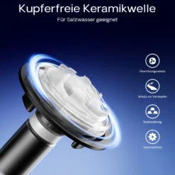 SunSun CTM-4800 SuperECO Teichpumpe 4500 l/h / 30 W, energiesparende Filterpumpe, Bachlaufpumpe für Koiteiche, Umwälzpumpe, Gartenteichpumpe
