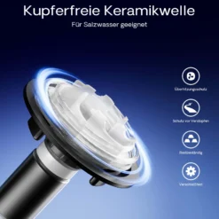 SunSun CTM-12000 SuperECO Teichpumpe 12.000 l/h / 100 W, energiesparende Filterpumpe, Bachlaufpumpe für Koiteiche, Umwälzpumpe, Gartenteichpumpe, Skimmerpumpe