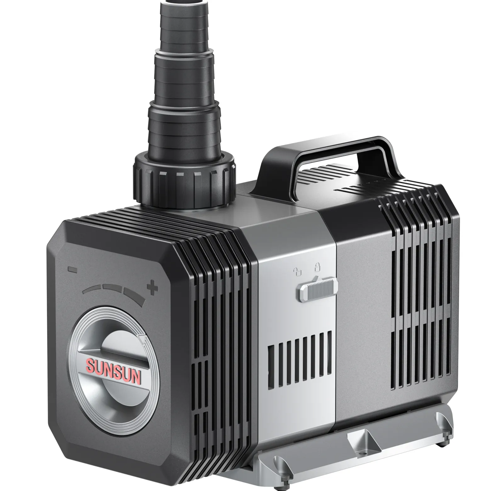SunSun CTP-14000 SuperECO Teichpumpe 14.000 l/h / 120 W, energiesparende Filterpumpe, Bachlaufpumpe für Koiteiche, Umwälzpumpe, Gartenteichpumpe