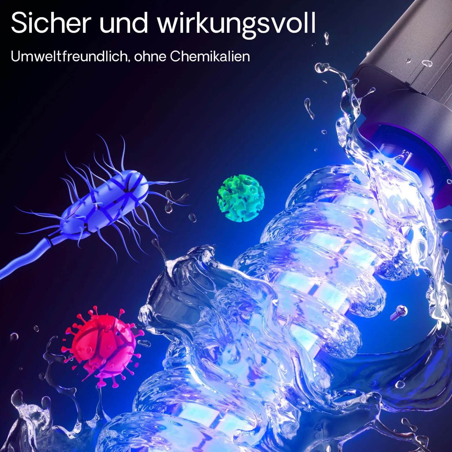 SunSun CUV-155 Teichklärer 5000 l/h / 55 W UVC, Vorklärgerät für Teichfilter & Teichpumpe, Wasserklärer mit UV-Lampe, Lichtfilter zur Algenbekämpfung