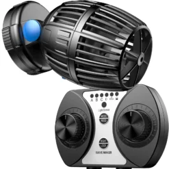 SunSun CW-140 Strömungspumpe 1200-15000 l/h 40 W Aquarium Pumpe mit einstellbarer Wellenform, Wellenzyklus und Pumpleistung, mit Tag- und Nachmodus