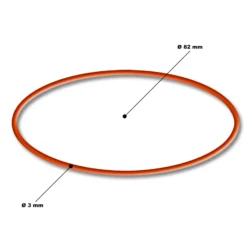 SunSun Ersatzteil für CET-15000 Teichpumpe – O-Ring – für Teich, Gartenpumpe, Skimmer, Bachlauf Zubehör