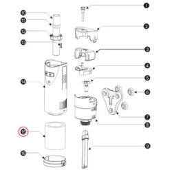 SunSun Ersatzteil für CUP-809 Aquarium Innenfilter – Filter – schwarz – Ersatz Filtermaterial Filterschwamm für Aquarium Aquaristik