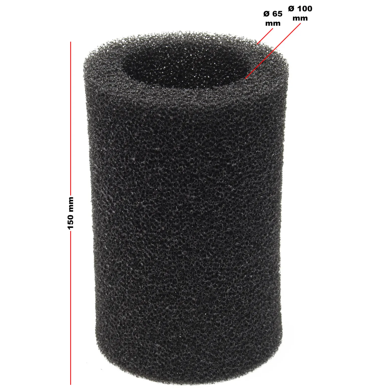 SunSun Ersatzteil für CUP-359 Teichpumpe – Filterschwamm – für Springbrunnenpumpe, Teichfilter, Gartenpumpe Zubehör